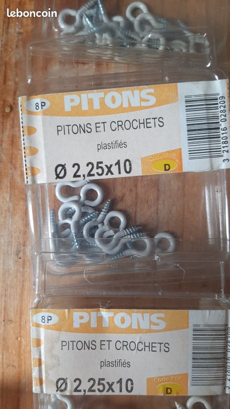 Boites ou sachets pitons crochets divers (image 13)