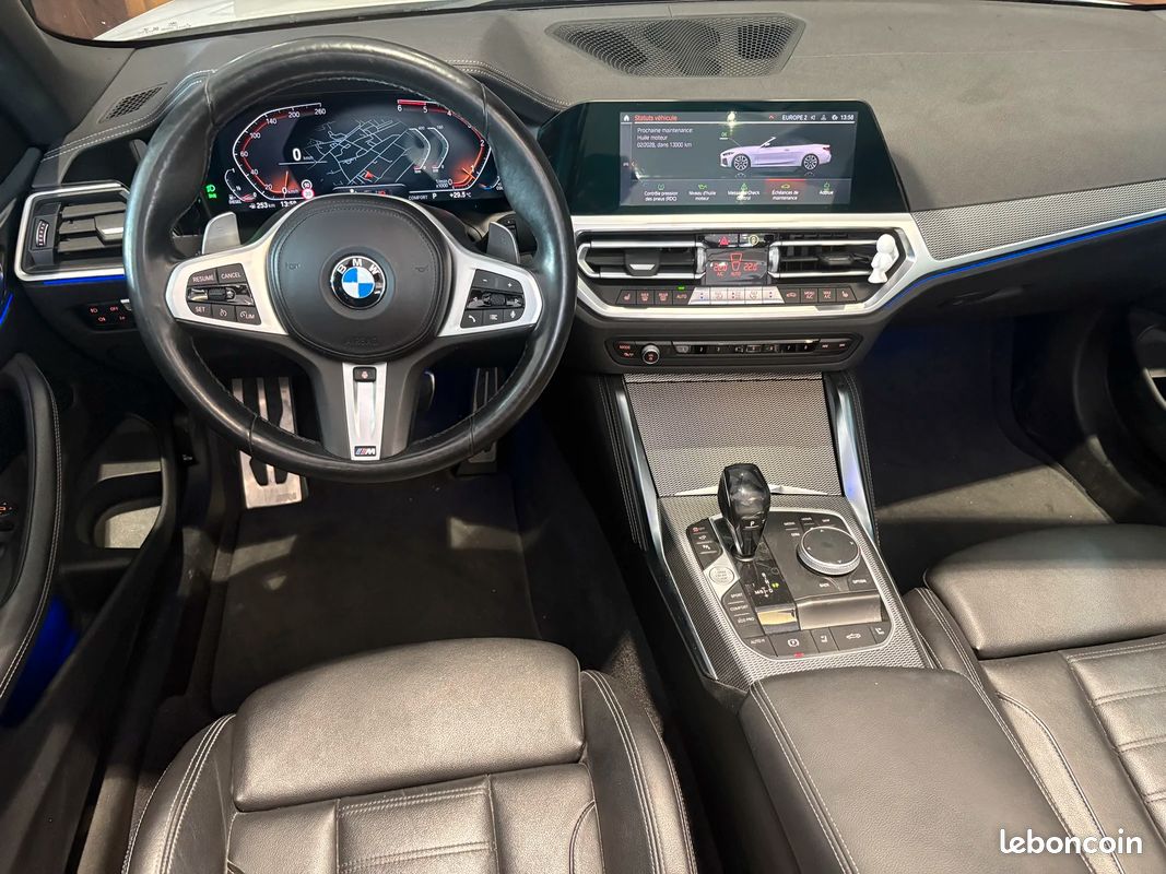 Bmw SERIE 4 420 d M Sport / BOITE AUTO / CAMERA 360 / GARANTIE BMW 02/2028 (image 7)