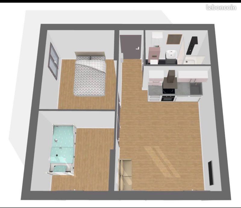 Appartement 3 pièces 41 m² · à Aubagne · 41 m² · 159 000 €