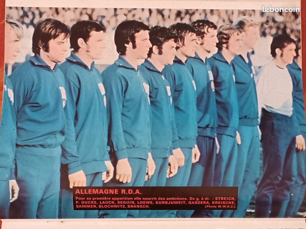 Football magazine : n°173. Spécial Coupe Monde WM 74 : photos