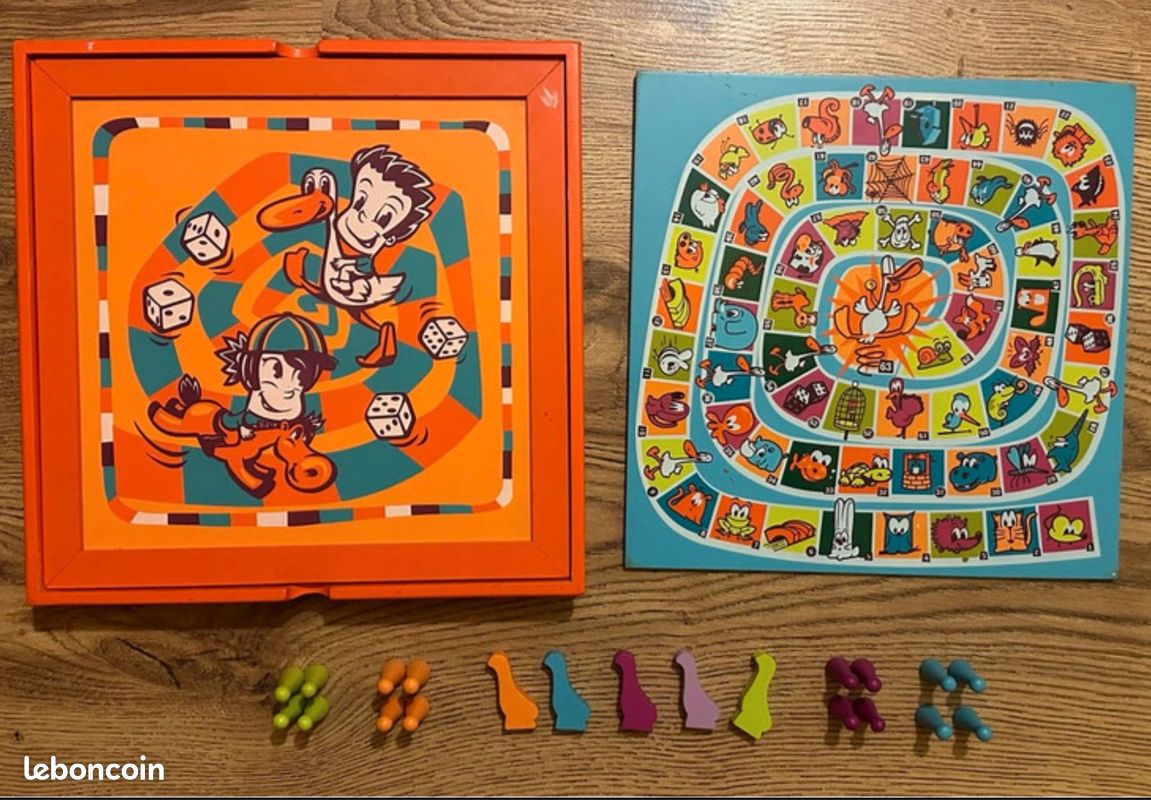 Plateau de jeu de l’oie et des petits chevaux Jeux & Jouets