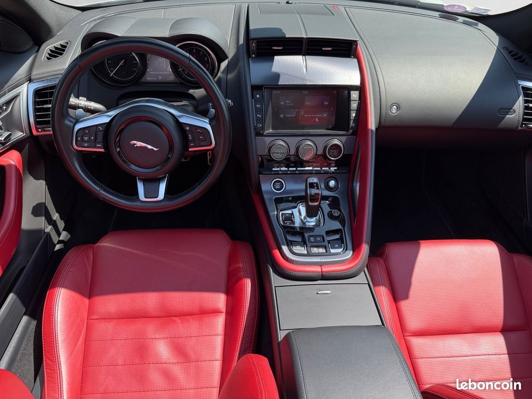 JAGUAR F-TYPE ROADSTER 2.0 T P300 R-DYNAMIC BVA FACELIFT FULL OPTIONS PAS DE MALUS SUPERBe (image 20)