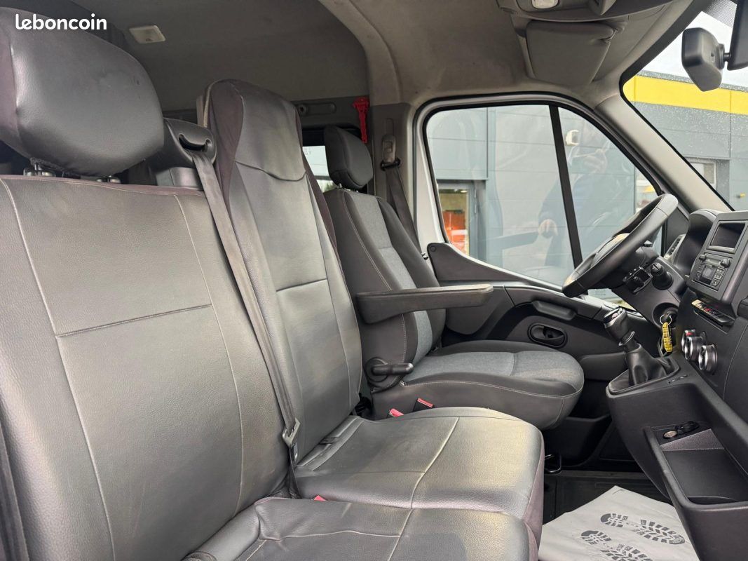 Renault master l2h2 dci 135 cabine approfondie 7 places / tva / prix ht 2020 (image 7)