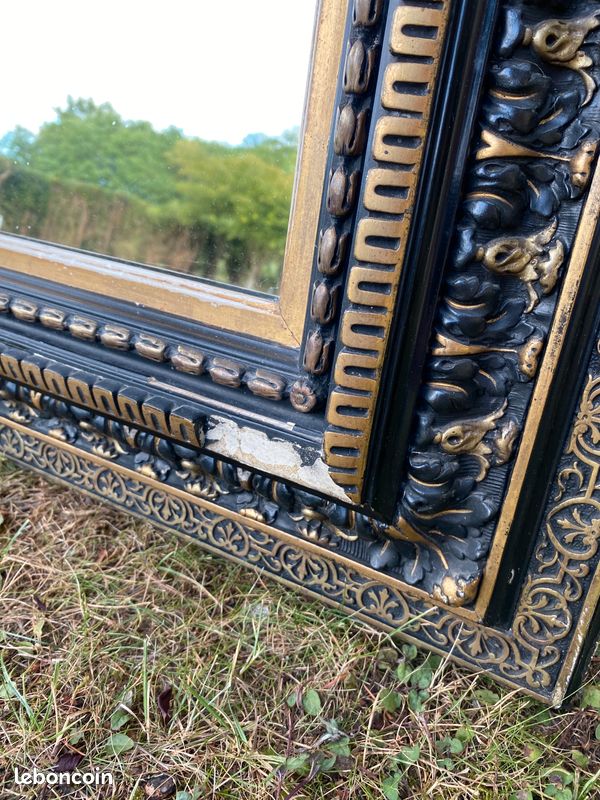 Miroir style Napoléon III fin XIXieme (image 7)