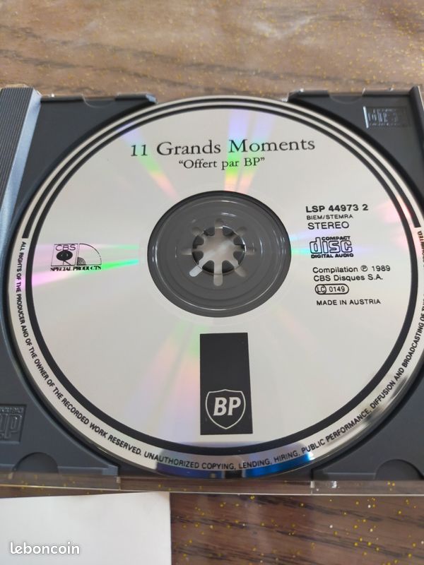 CD musiques sélectionnés par BP (image 5)