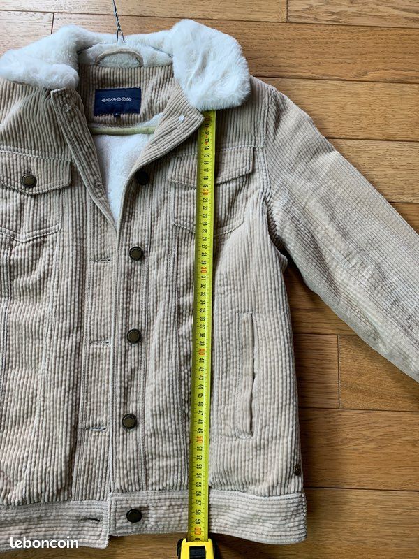 Veste femme côtelée (image 5)