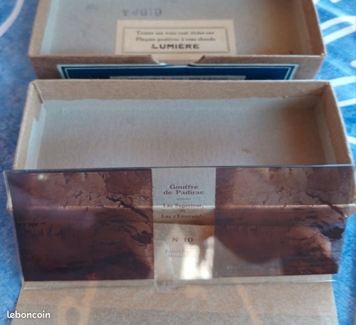URGENT LOT INSOLITE de POSITIFS sur VERRE ANCIENS - VINTAGE- (image 3)
