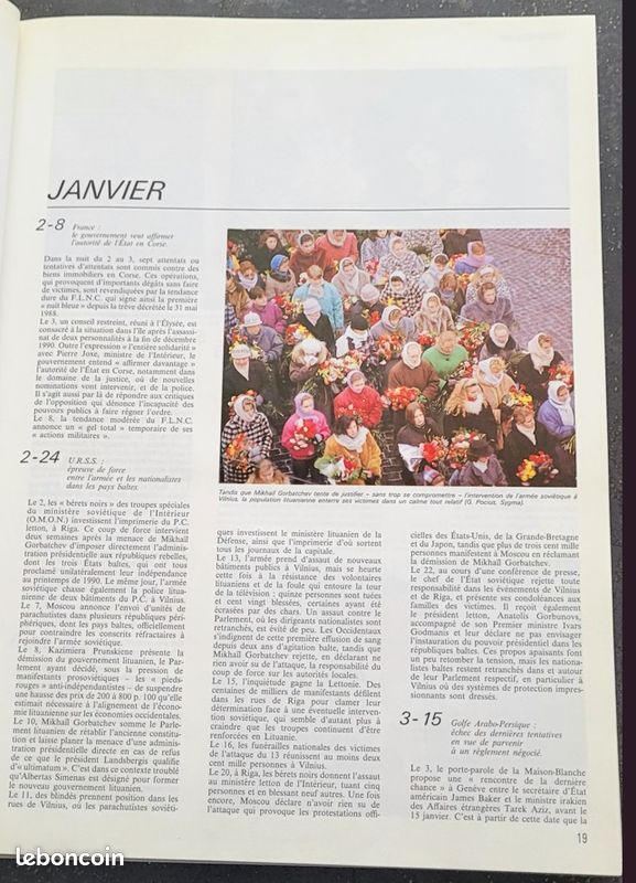 Encyclopaedia Universalis- Edition 1992 - livre sur l'année 1991 (image 11)