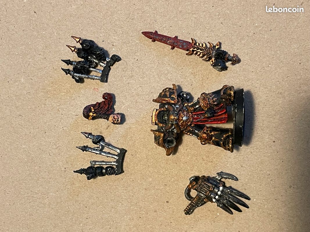 Abaddon Le Fléau Warhammer 40K - Figurine Games Workshop - Peinture Pro Tabletop - Black Legion