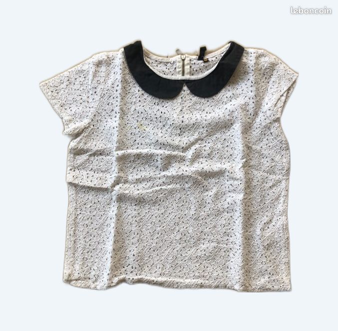 Chemisier Col Claudine BizzBee Taille S (image 1)
