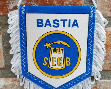 Petit fanion SC Bastia vintage - Collection Petit fanion SC Bastia vintage - Collection