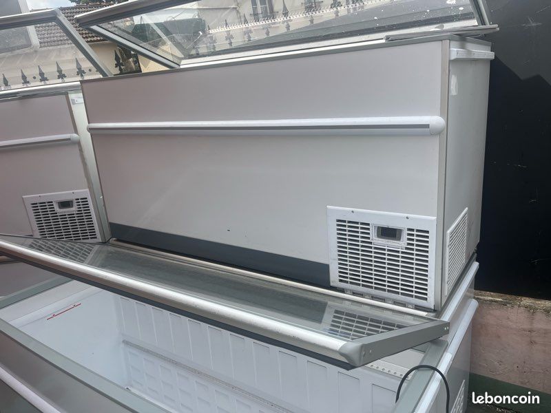 Congélateur bahut coffre 615 litre vitrée grande capacité (image 1)