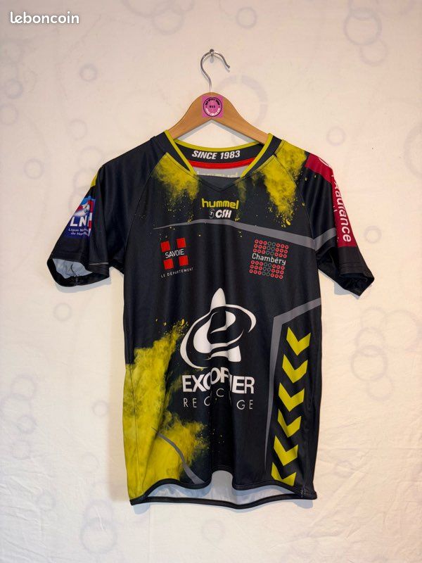ANCIEN MAILLOT HUMMEL CHAMBÉRY SAVOIE MONT-BLANC HANDBALL CSH TM Jersey Camiseta EUR 22,00 - FR