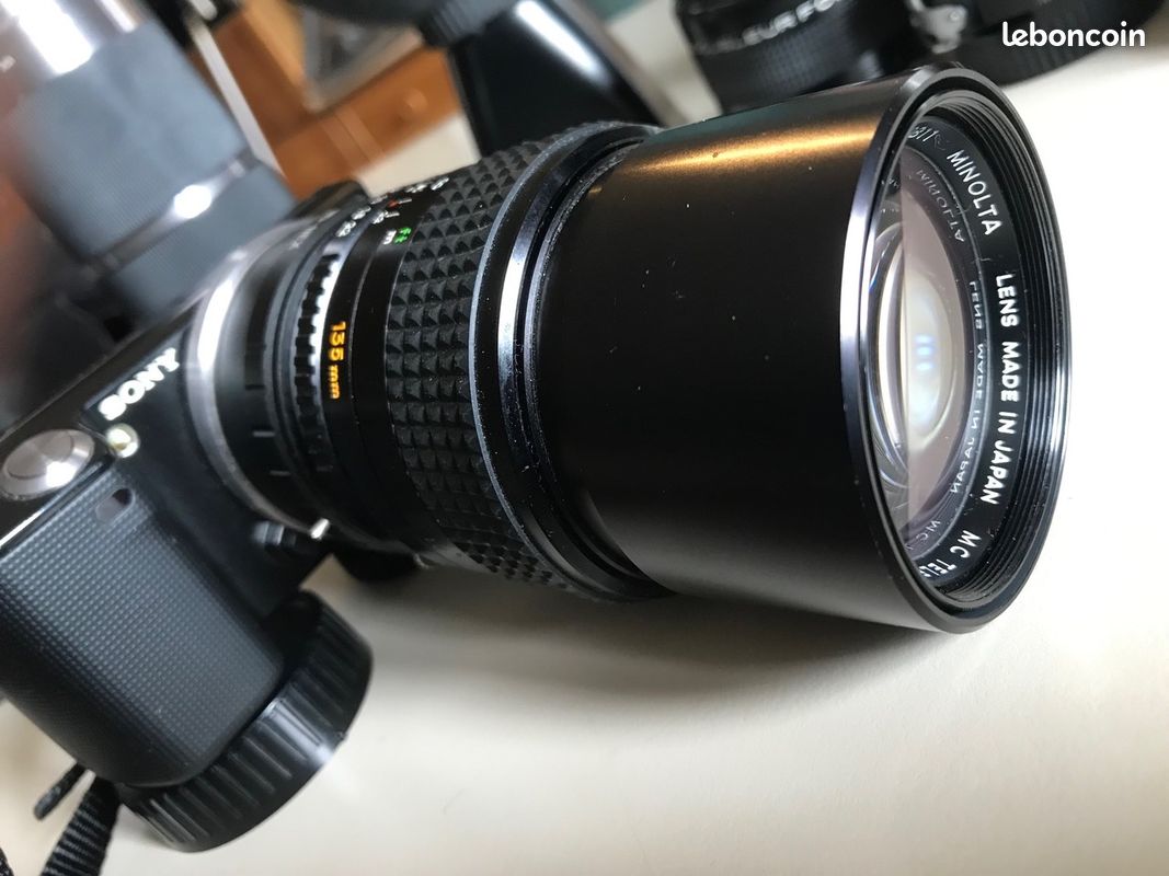 Minolta XE1 XD7 XM & Sony NEX-5 & objectifs (image 5)