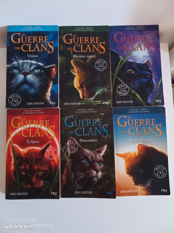 La guerre des clans cycle 1, 2, 3 complet et 4 livre 1 (image 7)