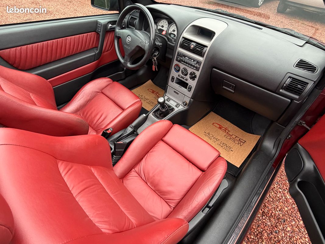 Opel Astra Cabriolet 1.6 16V 101 cv "BERTONE" "1ière Main" (image 12)