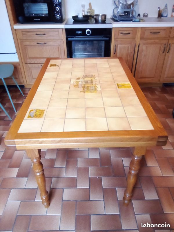Table + deux rallonge + 4 chaise (image 2)