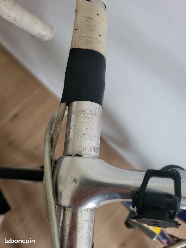 Pédalier Vélo Vintage En Aluminium Duralinox - Pour Vélo De Route/course - Occasion En Bon état
