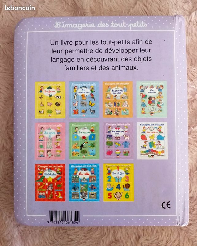 LIVRE Bébé Les Premiers MOTS éditions FLEURUS Cadeau Anniversaire Noel Fille Garçon Enfant (image 3)