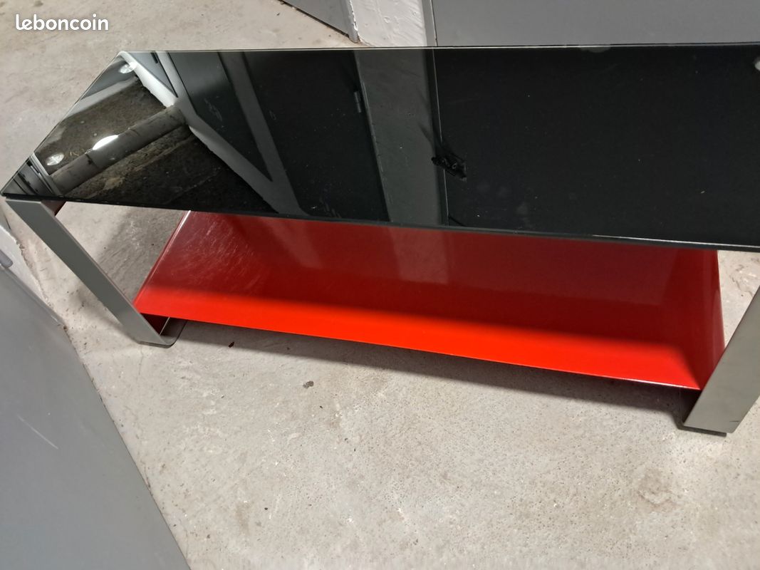 Meuble tele plus table carre (image 2)