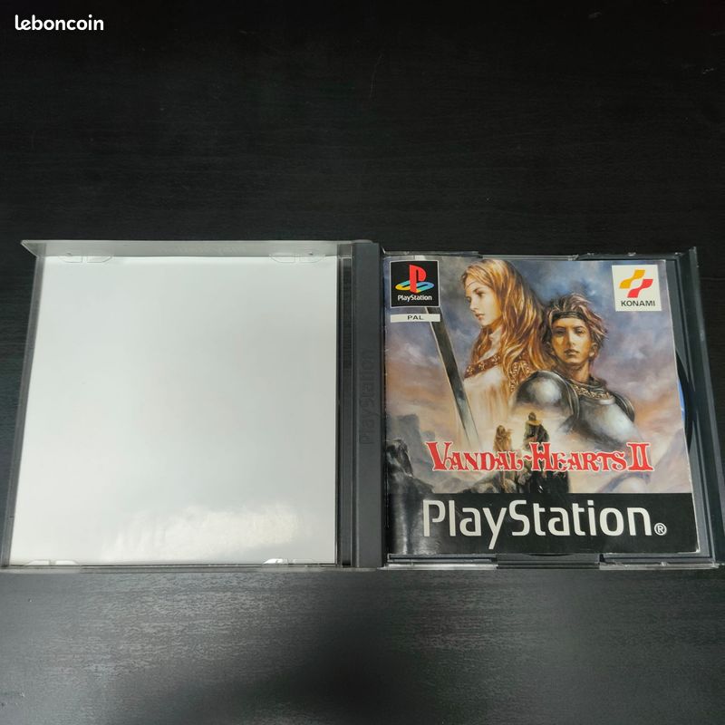Vandal Hearts II PS1 complet PAL FR Suikoden 2 Playstation Sony