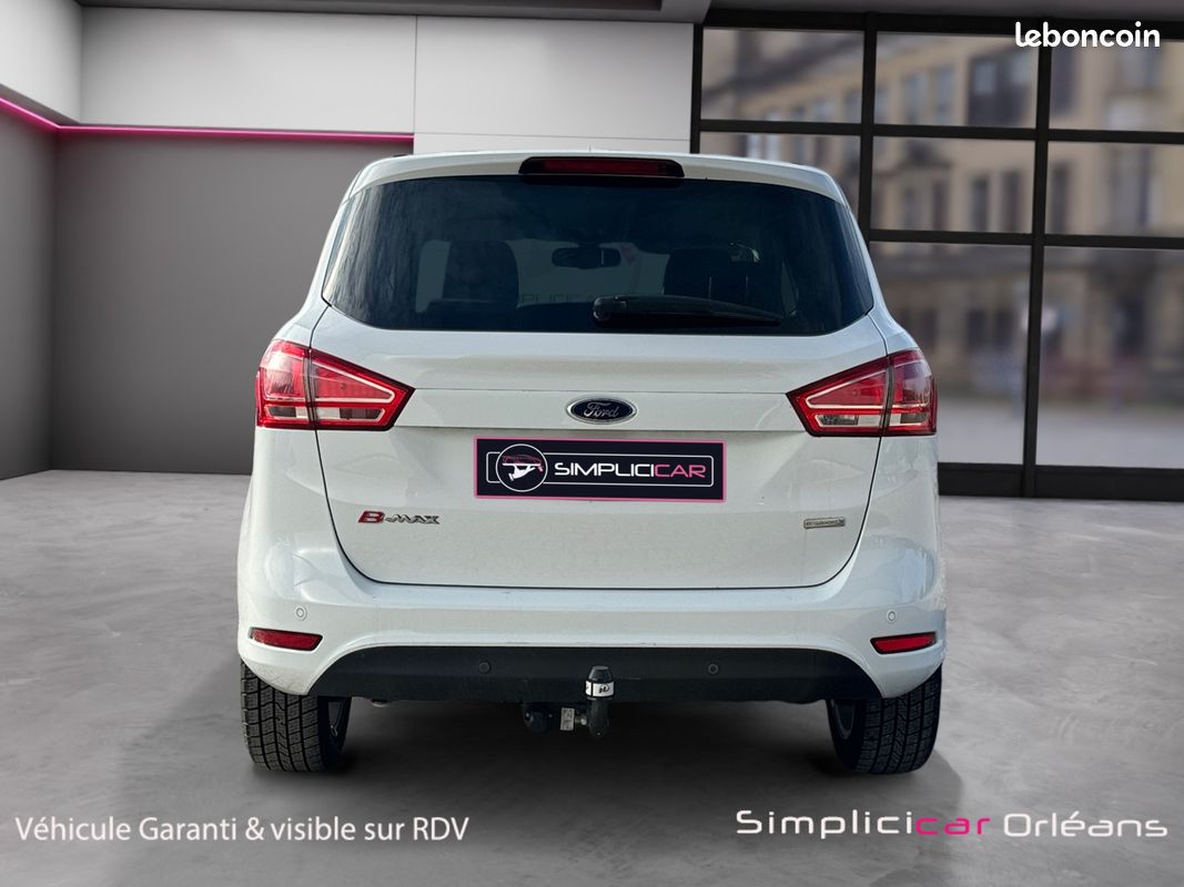FORD B-MAX 1.0 ECOBOOST 125 Titanium Attelage Suivi Complet Radar AR Bluetooth Garantie 12 mois (image 7)