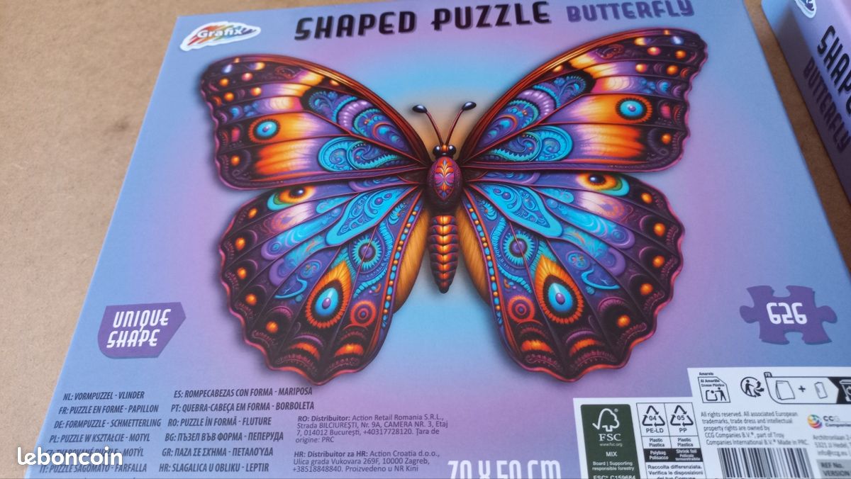 Puzzle papillon (image 3)