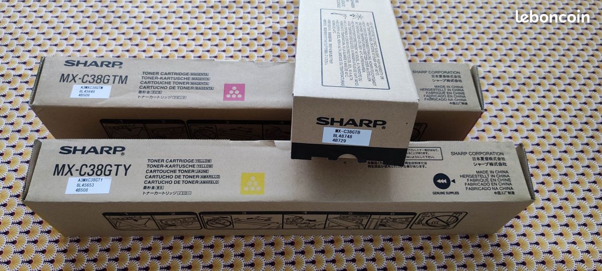Toner SHARP neufs (image 1)
