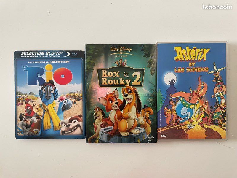 Lot 3 DVD dessin animé (image 1)