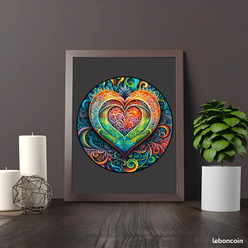 Puzzle Cœur En Bois Pour 5 Ans – Cadeau Anniversaire Fille Ou Garçon – STOFINITY