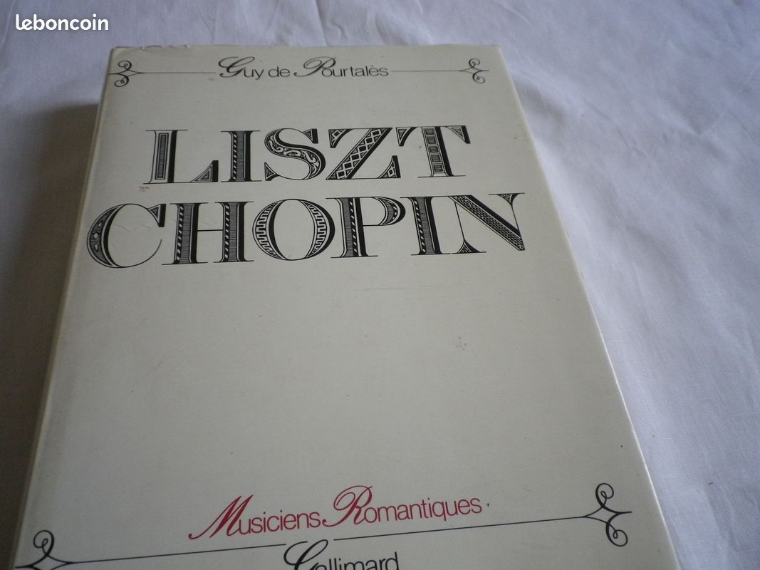 Guy de Pourtalès Liszt-Chopin Gallimard (image 1)