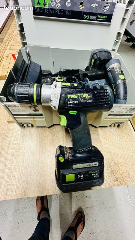 Visseuse festool DRC 18/4 Li 5.2-plus (image 3)