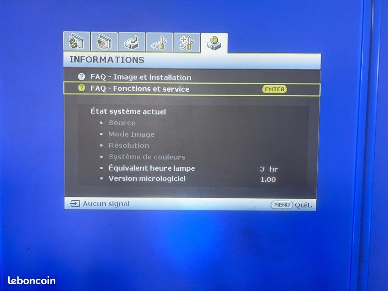 Vidéo projecteur Benq MP782ST (image 7)