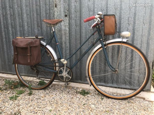 ANTIQUE Selle 1930 BUF Velo Ancien Bike Bici Randonneuse VIEUX VELOS