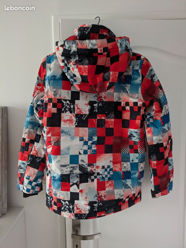 Orange Quiksilver Garcon Blouson Ski Quiksilver 14 Ans Veste Ski