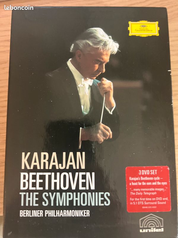 Coffret DVD Karajan Beethoven Symphonies (image 1)