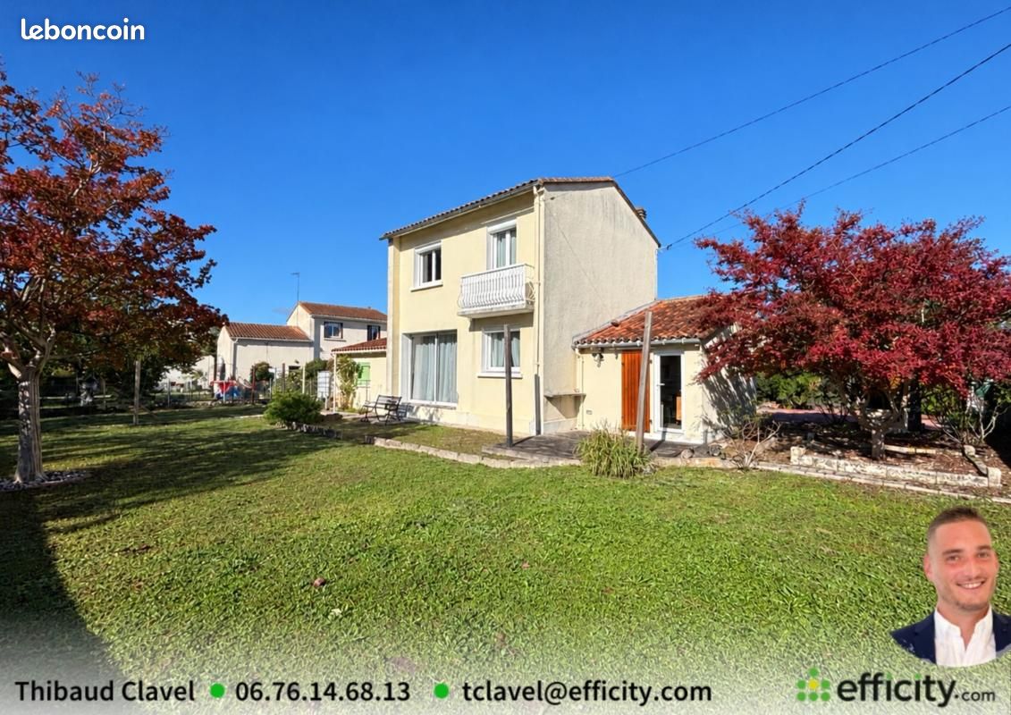 Maison 3 pièces 78 m² · à Gond-Pontouvre · 78 m² · 149 100 €