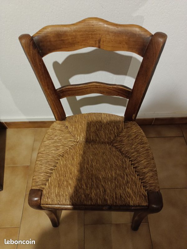 Lot 8 chaises cannées (image 4)