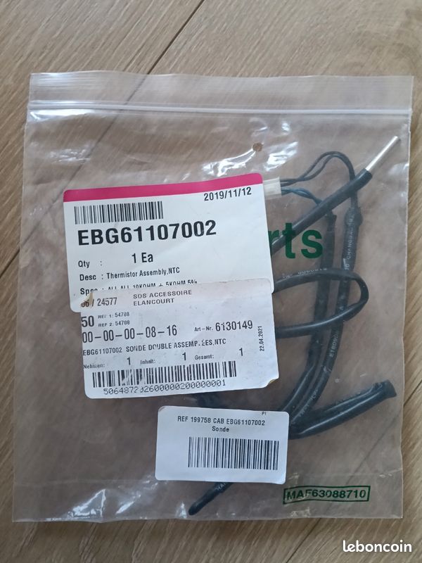 Sonde de température pour pac Lg (image 1)