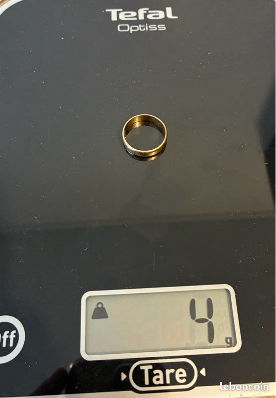 Alliance en or jaune 18 carats (image 5)