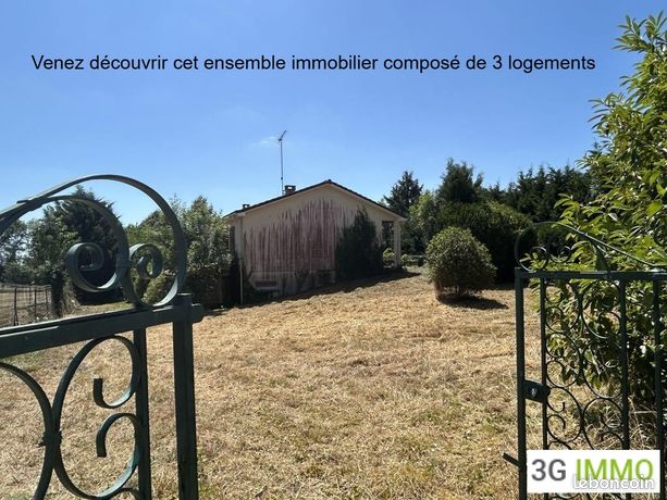 Vente | Maison et grand terrain | 8p | 5ch | 171 m² | Saint-Claud | Terrasse · Jardin