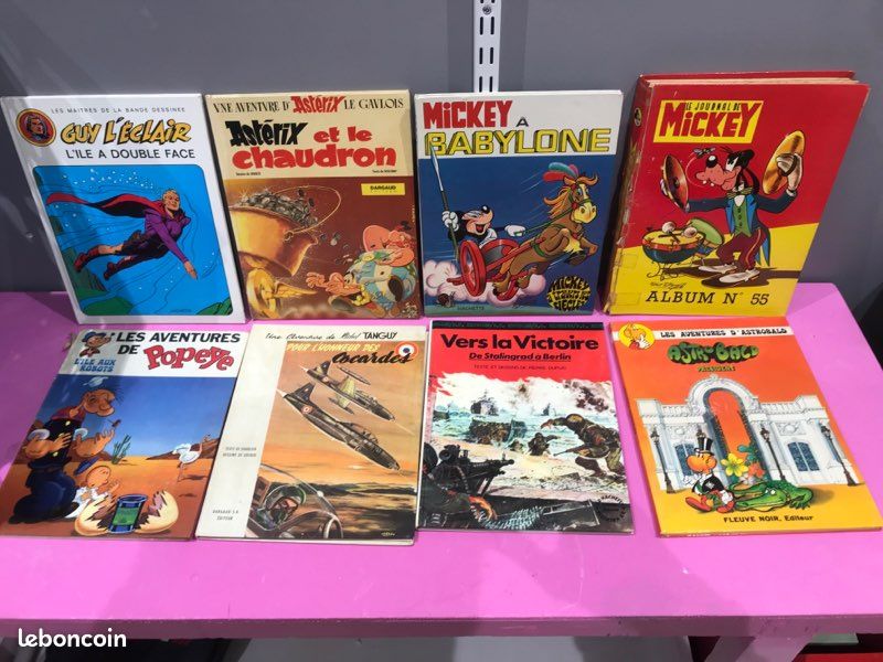 Lot de BD anciennes (image 1)