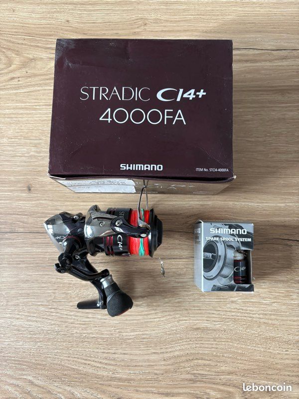 Moulinet Toupie Shimano Stradic SW 4000XG - Ratio 6.2 - 6 Roulements - Neuf En Boîte