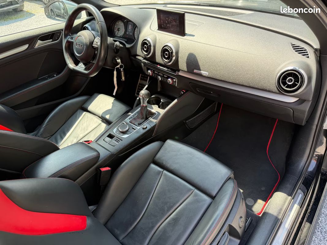 Audi S3 8V 2.0 TFSI 300CH Quattro DSG - 2ème Main - Carnet Entretien - Sièges Chauffants - Régulateur - Clim Auto - 4 Roues Hiver - 200 000KM (image 5)