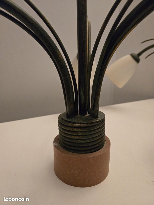 Lot de lustres vintage, design, style années 50-60, (image 14)