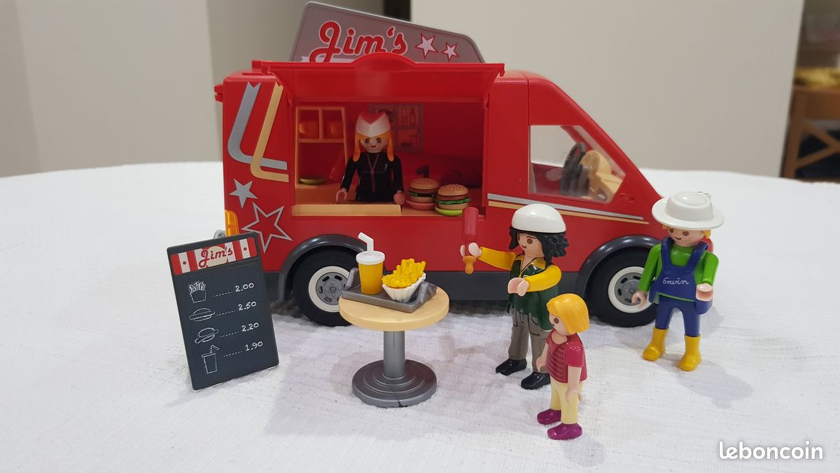 Camion Playmobil Food Truck 5632 Jeux Jouets