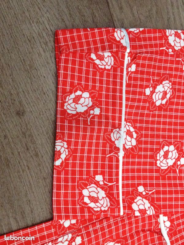 Haut Vintage Années 70 Manches Longues – Imprimé Chats & Fleurs, 100% Coton, Taille 10 – Neuf Avec étiquettes