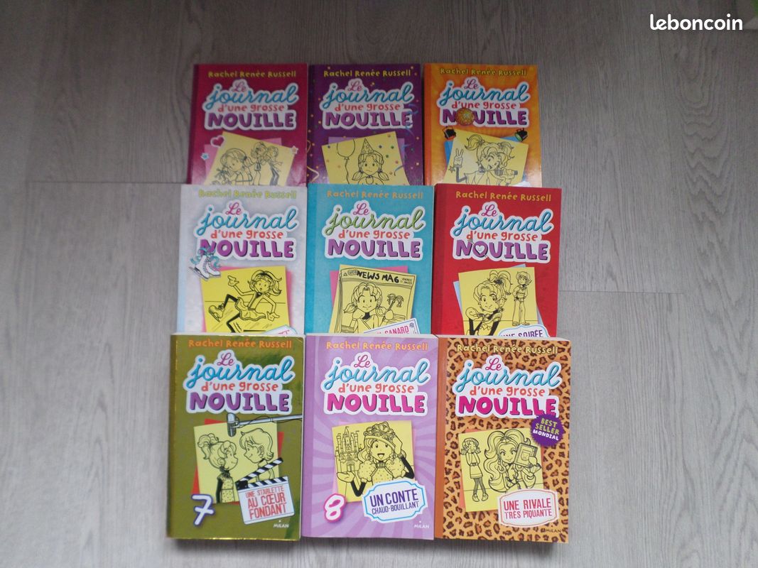 Lot de livres " le journal d'une grosse nouille " (image 1)