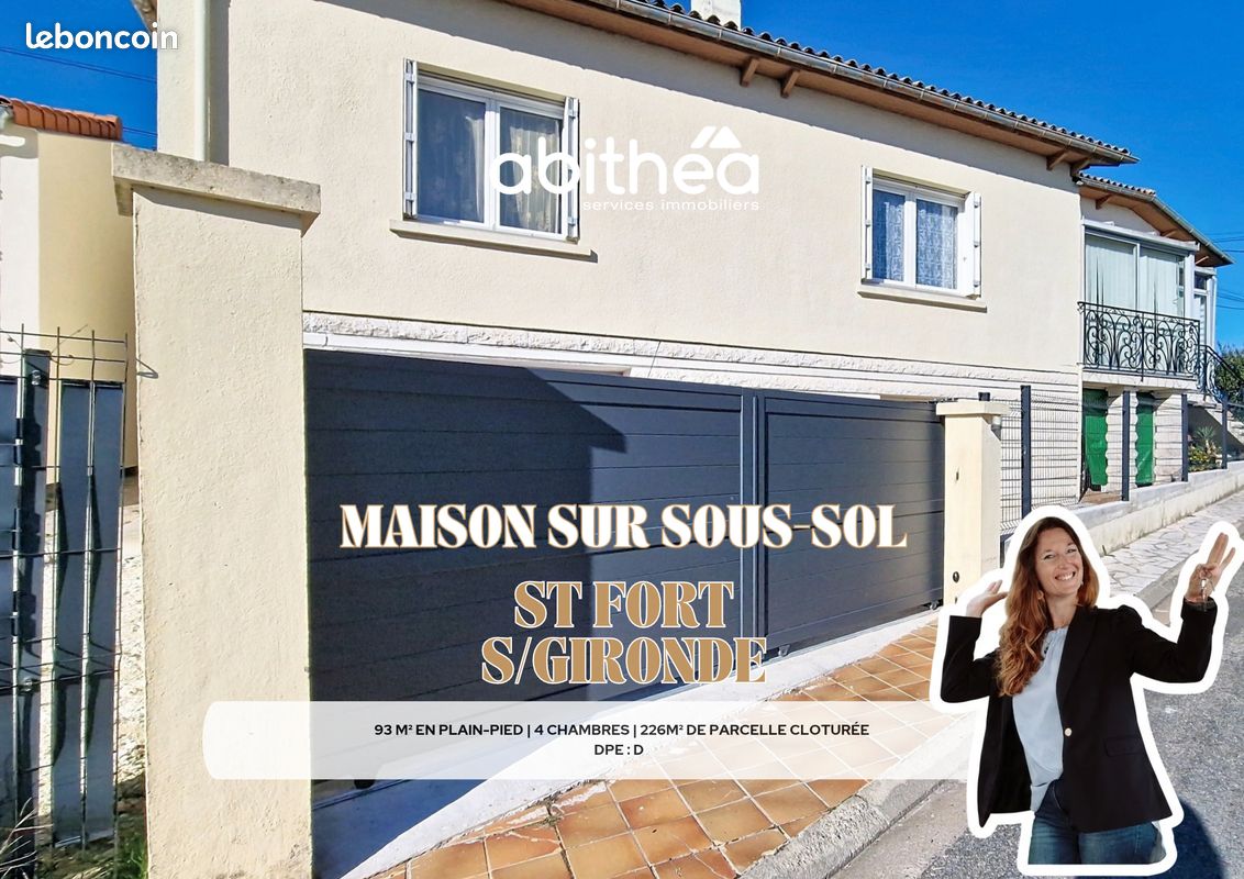 Maison 5 pièces 93 m² · à Gémozac · 93 m² · 185 000 €