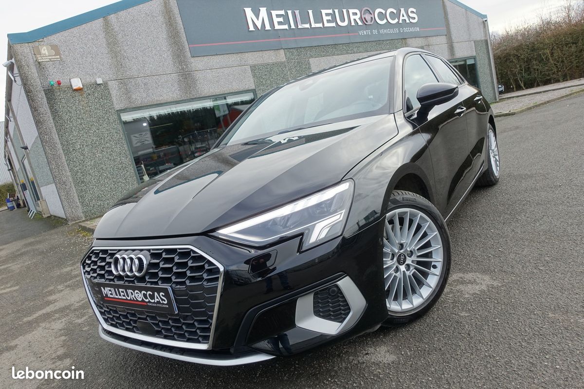 A3 Sportback 35 Tdi S-Tronic 150ch Virtual cockpit/Cuir Sport Chauffant/Gps europe/Carplay/Caméra/Attelage/1*Main/Garantie 12 mois (image 14)